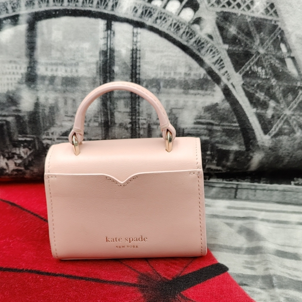 Kate Spade lovitt buckled micro top-handle Crossbody Card Wallet